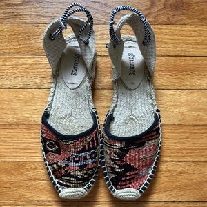Soludos strap-back espadrilles